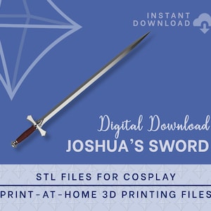 JOSHUA Sword STL Files [Final Fantasy XVI] Cosplay Prop | 3D Print files