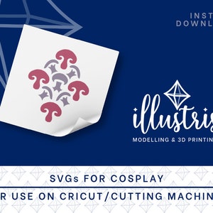 CECE  Mushroom SVGs for Cutting Machines [Legend of Zelda: Tears of the Kingdom]