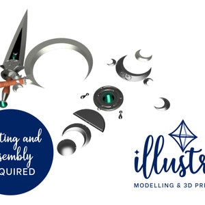 MELINOE Bundle 3D PRINTED KIT [Hades] Cosplay Prop