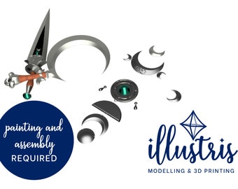 MELINOE Bundle 3D PRINTED KIT [Hades] Cosplay Prop