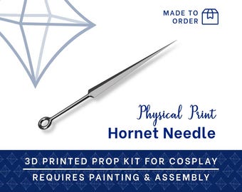 Hornet Needle 3D Printed Kit - Hollow Knight: Silksong Cosplay Prop