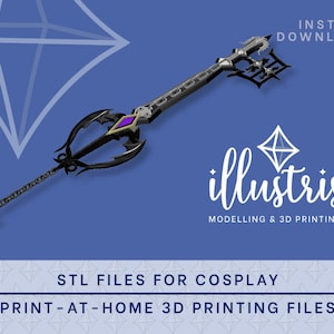 アクアディフェンダーキーブレード3Dプリントキット - キングダム