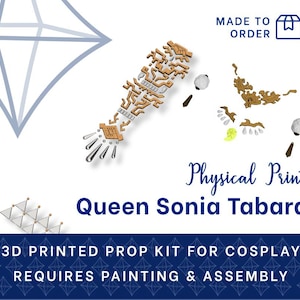 SONIA Accessories Resin 3D PRINTED KIT [The Legend of Zelda: Tears of the Kingdom] Cosplay Prop