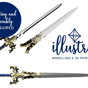 Kit di stampa 3D per spada di liberazione ALEAR [Fire Emblem: Engage], accessorio per cosplay