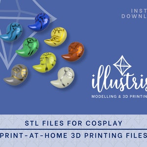 Ancient Sage Stones STL FILES Cosplay Prop | 3D Print files