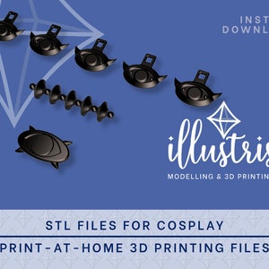 PAYA Accessories STL FILES [The Legend of Zelda: Tears of the Kingdom] Cosplay Prop | 3D Print files