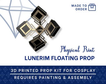 LUNE Lunerim Floating Prop 3D PRINTED KIT [Expedition 33] | Cosplay Prop Kit