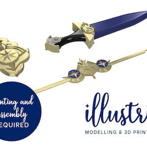 BYLETH Accessory Kit 3D Printed Kit [Fire Emblem: Three Houses] Cosplay Prop