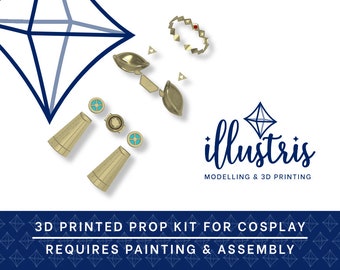 Hilda Accessories 3D Printed Kit - Zelda A Link Between Worlds Cosplay Accessories