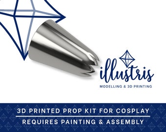 Kit de boquillas para manga pastelera BAKER PEACH impresas en 3D [Princesa Peach - ¡Espectáculo!] (Accesorio para cosplay)