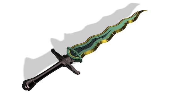 Zonai Captain Reaper Sword 3D Printed Kit - Zelda Tears of the