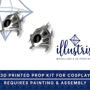 SHADOWHEART Pouldrons 3D Printed Kit (Baldur&#39;s Gate 3) Cosplay Prop