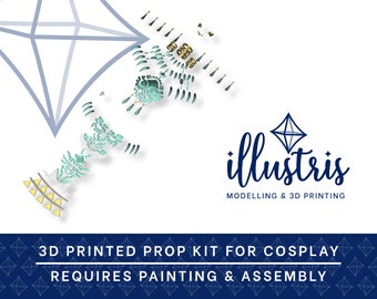 Rauru Tabard & Accessories 3D Printed Kit- Zelda Tears of the Kingdom Cosplay Accessory