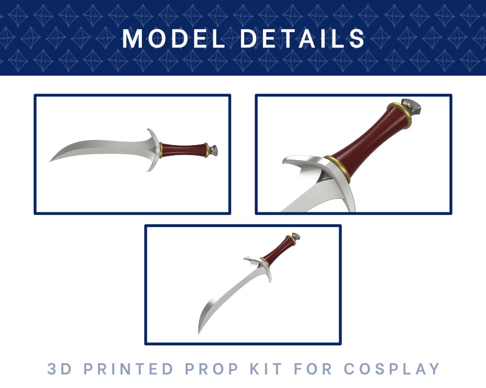 Hades 2 Main Character Dagger Cosplay Weapon Prop