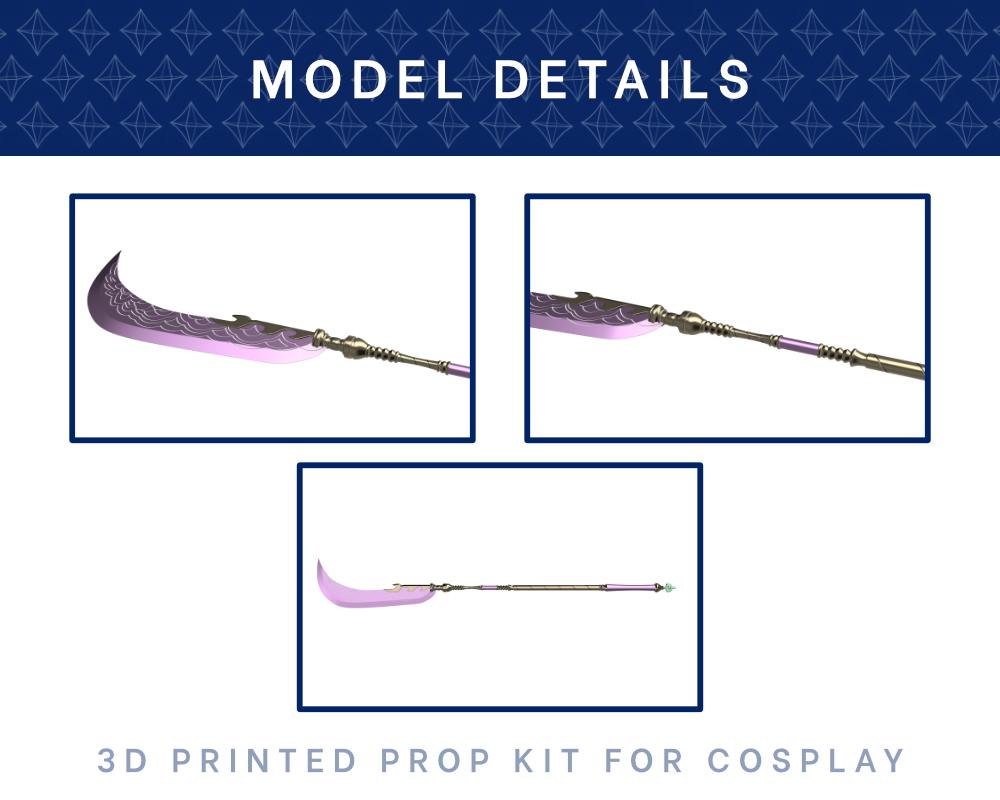 ミラの槍ゴクド 3Dプリントキット - Kpop デーモンハンターズ コスプレ
