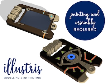 Zestaw do druku 3D Sheikah Slate – rekwizyt do cosplayu