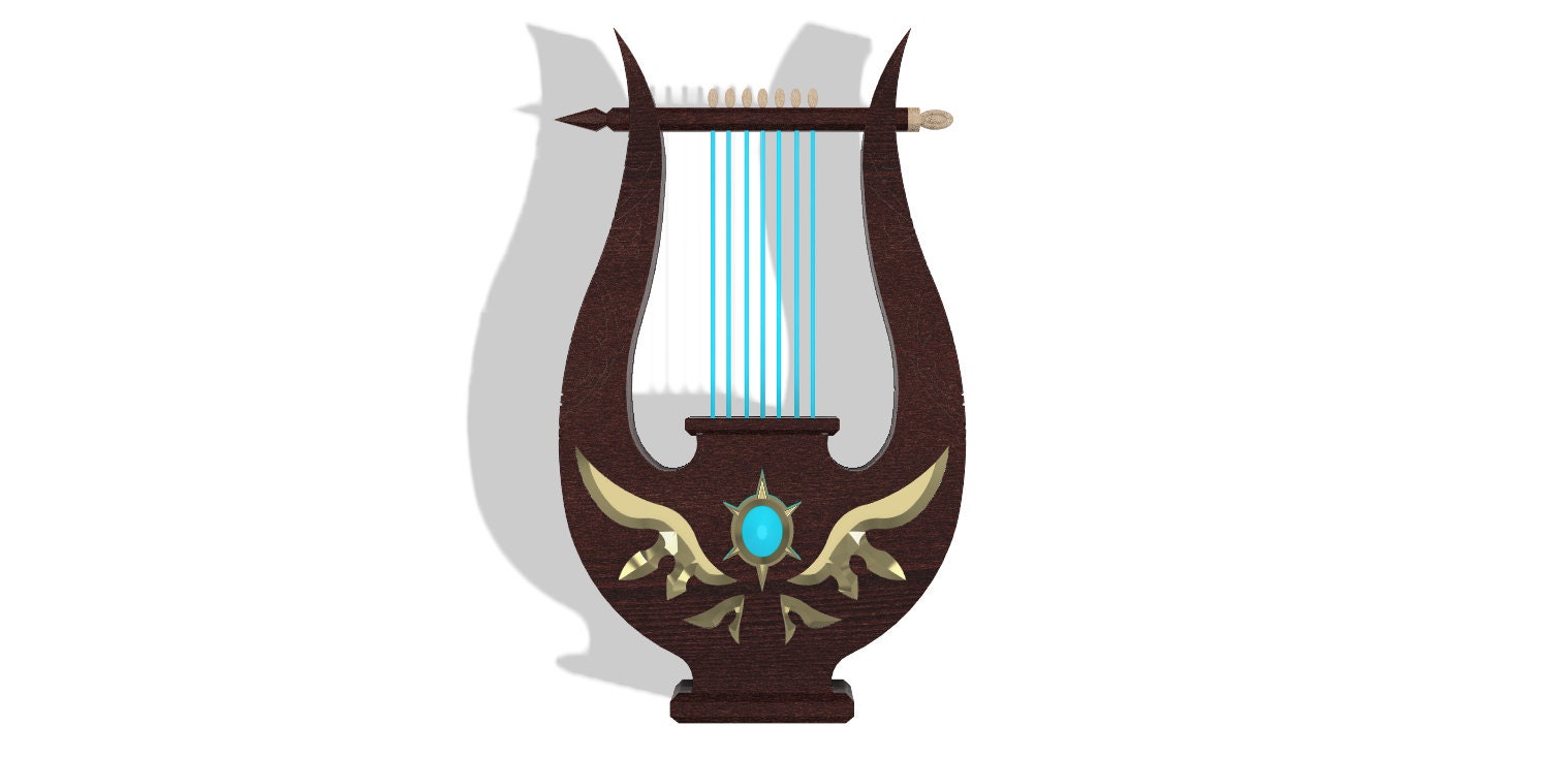 VENTI's Lyre STL FILES [Genshin Impact]