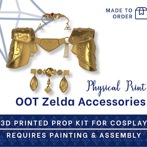 Princess in Time Accessory Kit 3D Printed Kit - Cosplay Accessories