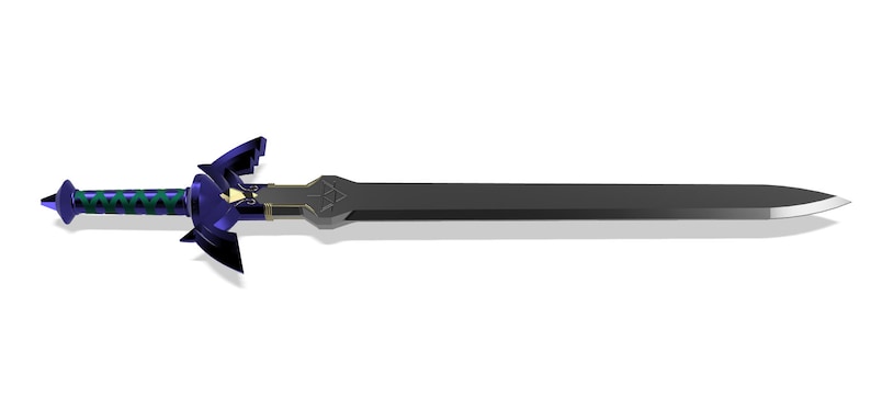 twilight princess master sword 3d print files twilight princess master sword 3d print files