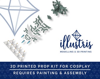 Link Frostbite Tabard 3D Printed Kit - Zelda Tears of the Kingdom Cosplay Accessory