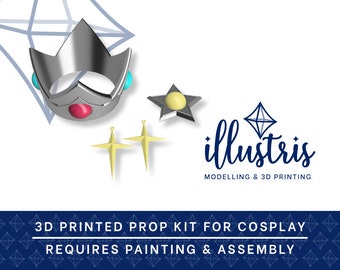 Rosalina Accessories 3D Printed Kit - Super Mario Bros Cosplay Accessory