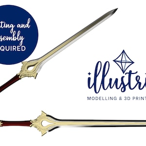 CHROM Falchion 3D Printed Kit [Fire Emblem: Awakening] Cosplay Prop