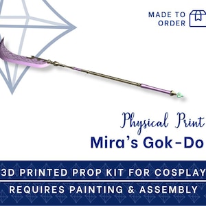 MIRA Gok-Do 3D PRINTED KIT [Kpop Demon Hunters] | Cosplay Prop Kit
