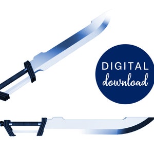 LAPIS Iron Blade STL FILES [Fire Emblem: Engage] Cosplay Prop | 3D Print files