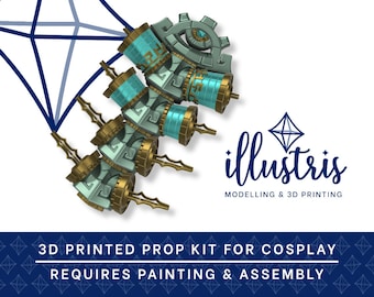 Zonai Energy Cell 3D Printed Kit- Zelda Tears of the Kingdom Cosplay Prop