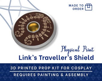 Traveller's Shield 3D Printed Kit - Cosplay Prop
