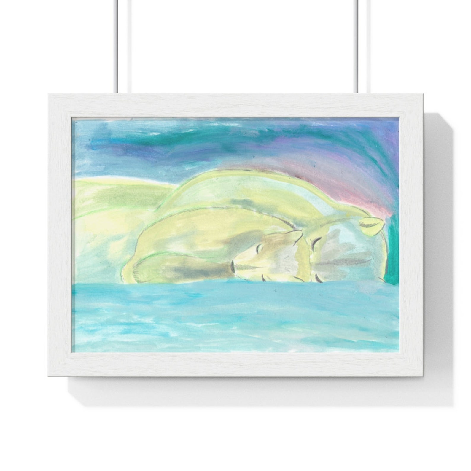 Premium Framed Horizontal Poster Etsy