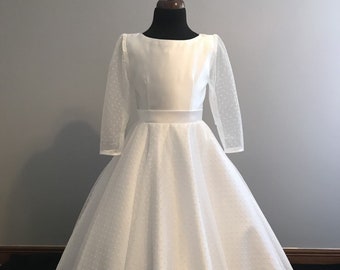 Exclusive Communion Dress to Communion Angels - Dorothy - Please allow 6-8 Weeks for Delivery