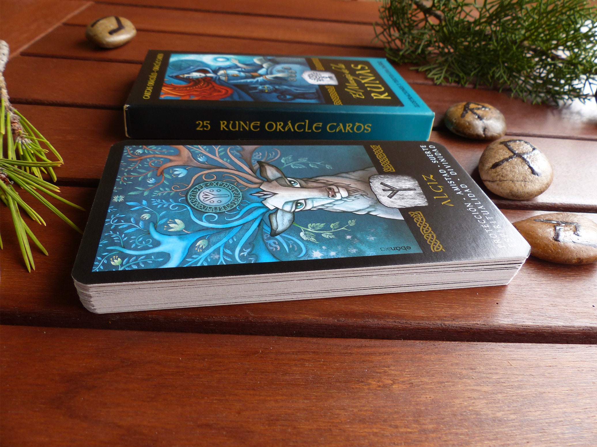 ORACLE RUNES TAROT - to Learn to Read the Runes - Text in Spanish ...