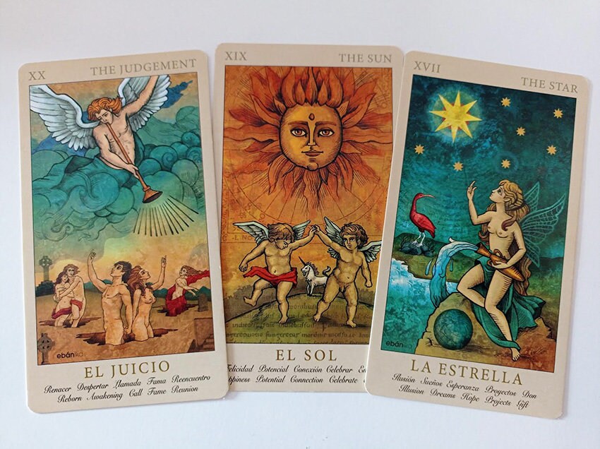 TAROT MENSAJE ARCANOS -aprende facilmente a leer el tarot. 22 mayores. -  Etsy España