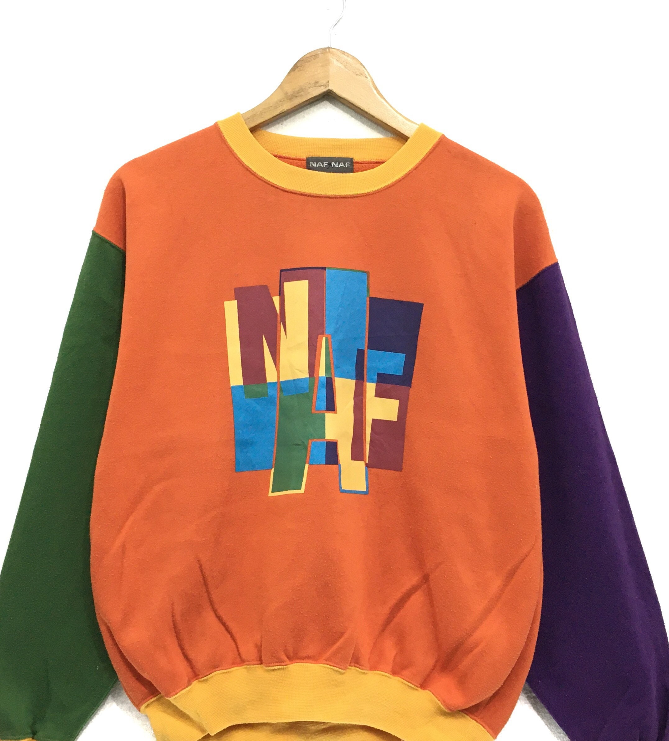 Naf naf sweatshirt vintage Clearance
