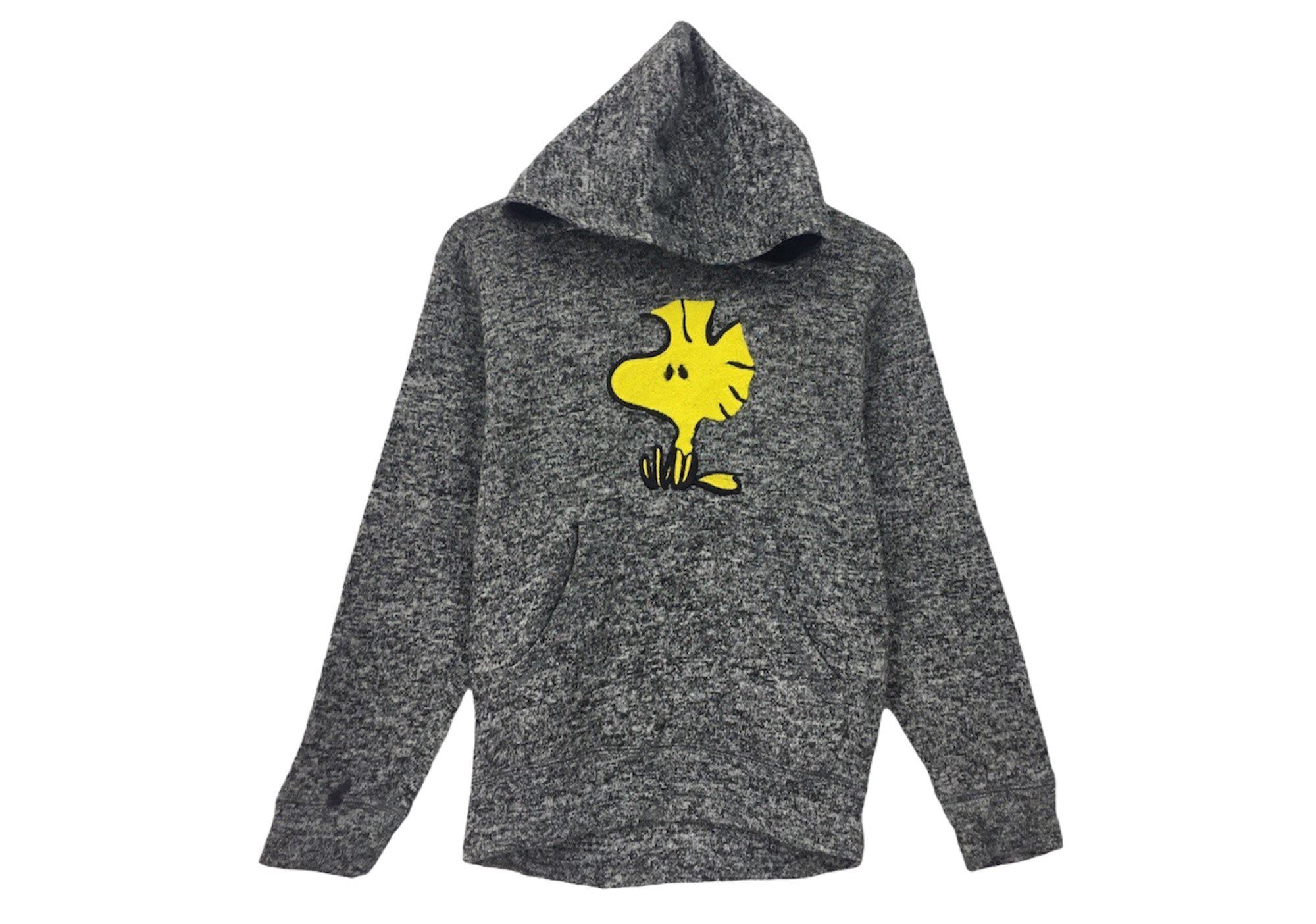 Vintage Peanuts Snoopy Woodstock Hoodie Big Print Cartoon Etsy