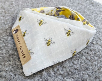 Sweet Bees Cat/Dog Bandana