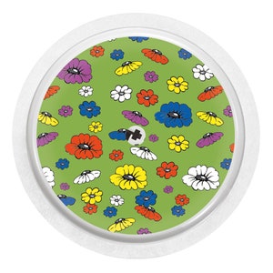 Sticker for FreeStyle Libre 2 Sensor 2x Flower Rush myDili Diabetes Accessories