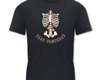 T-shirt per bambini con motivo Pancreas Morto accessori per il diabete myDili