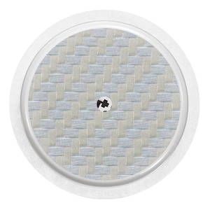 Sticker for FreeStyle Libre 2 Sensor 2x Carbon myDili Diabetes Accessories