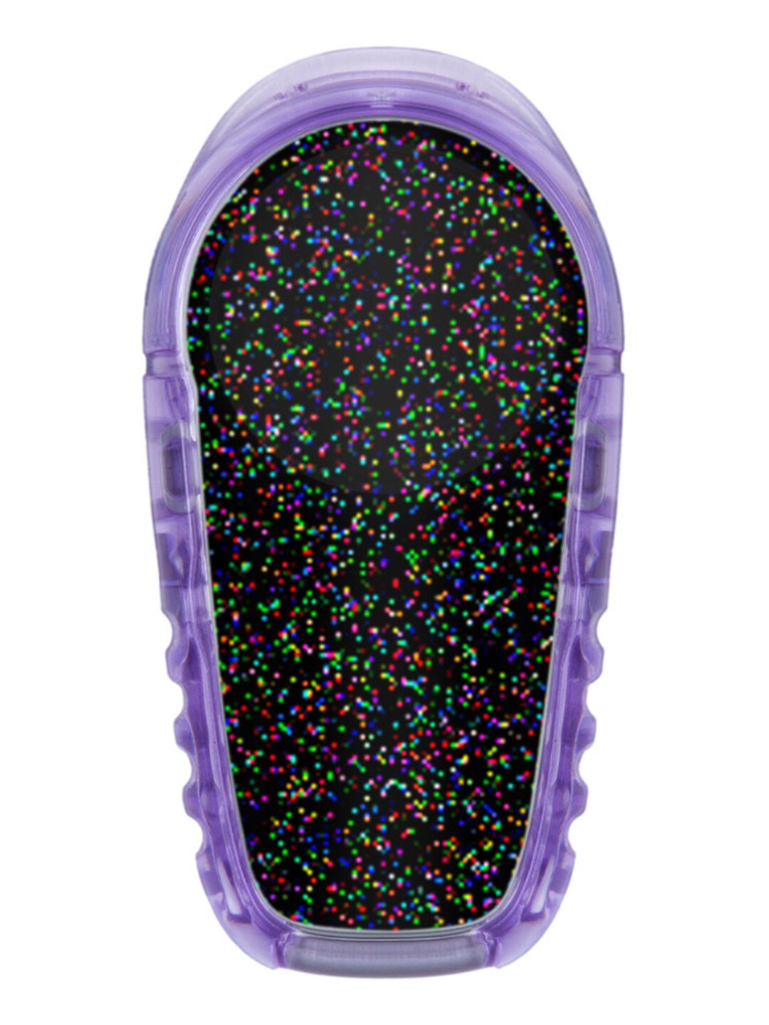 Sticker for Dexcom G6 Sensor 2x Black Galactic Mydili Diabetes ...