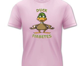 T-shirt per bambini con motivo Anatra Fiabetes myDili accessori per il diabete