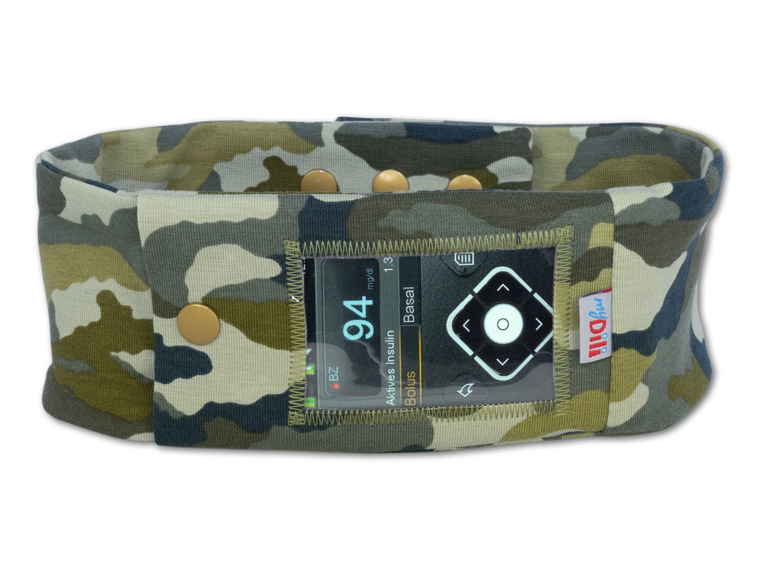 Belly Belt Belly Band Pump Bag for Insulin Pumps Camouflage Etsy