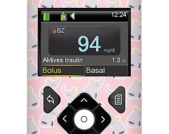 Sticker Sticker for Medtronic Minimed Insulin Pump Pink Elephants myDili Diabetes Accessories