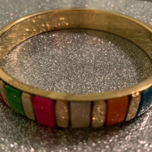 Bague Vintage En Argent Massif Avec Pierre Rose - Taille 57 - Style Art Déco