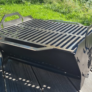 Kemper Grill & Fire Pit - Portable, Foldable, Durable