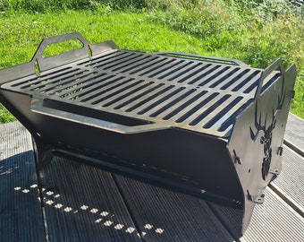 Kemper Grill - Klappgrill aus hochwertigem Stahl für unterwegs