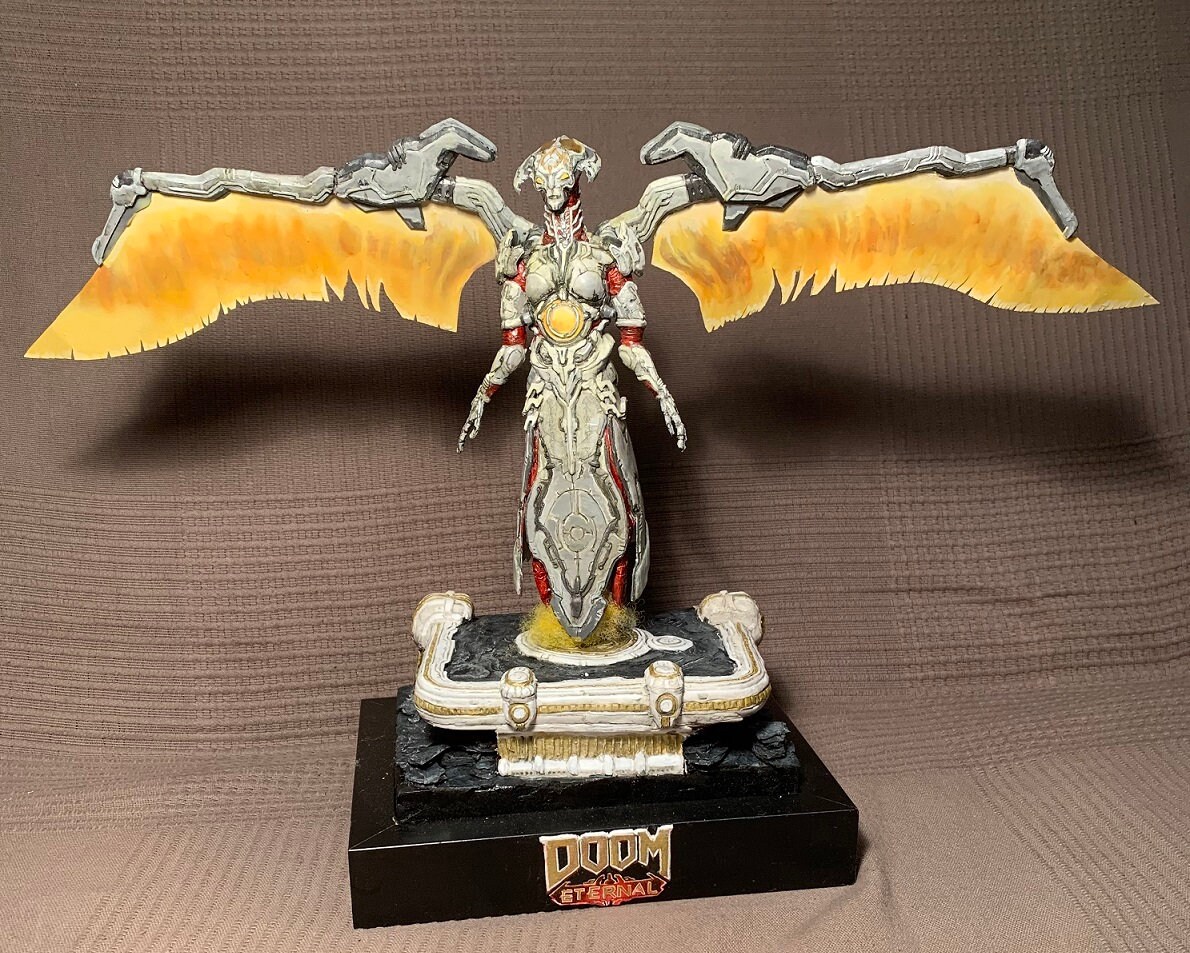 Khan Maykr 1 12 Doom Eternal Diorama Etsy