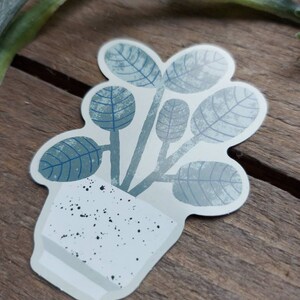 set that cut stickers plants planner decoration scrapbook