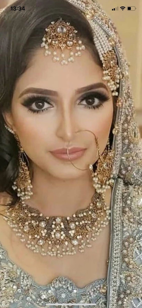 Bridal Jewelry Set Pakistani Jewelry Set Indian Jewelry Set